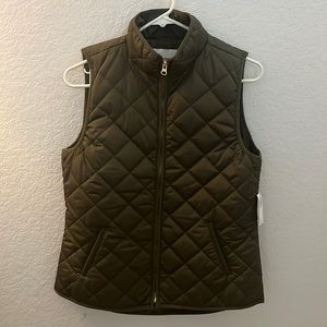 Quilted Puffer Vest - Size Small